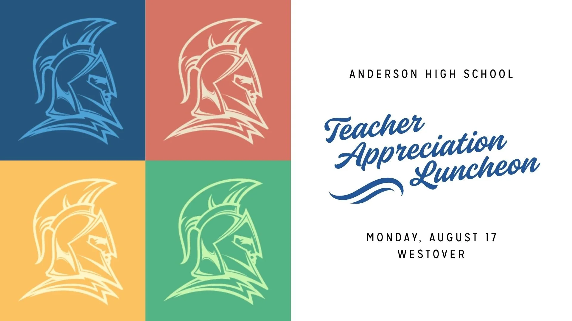 Anderson High School Teacher Appreciation Lunch