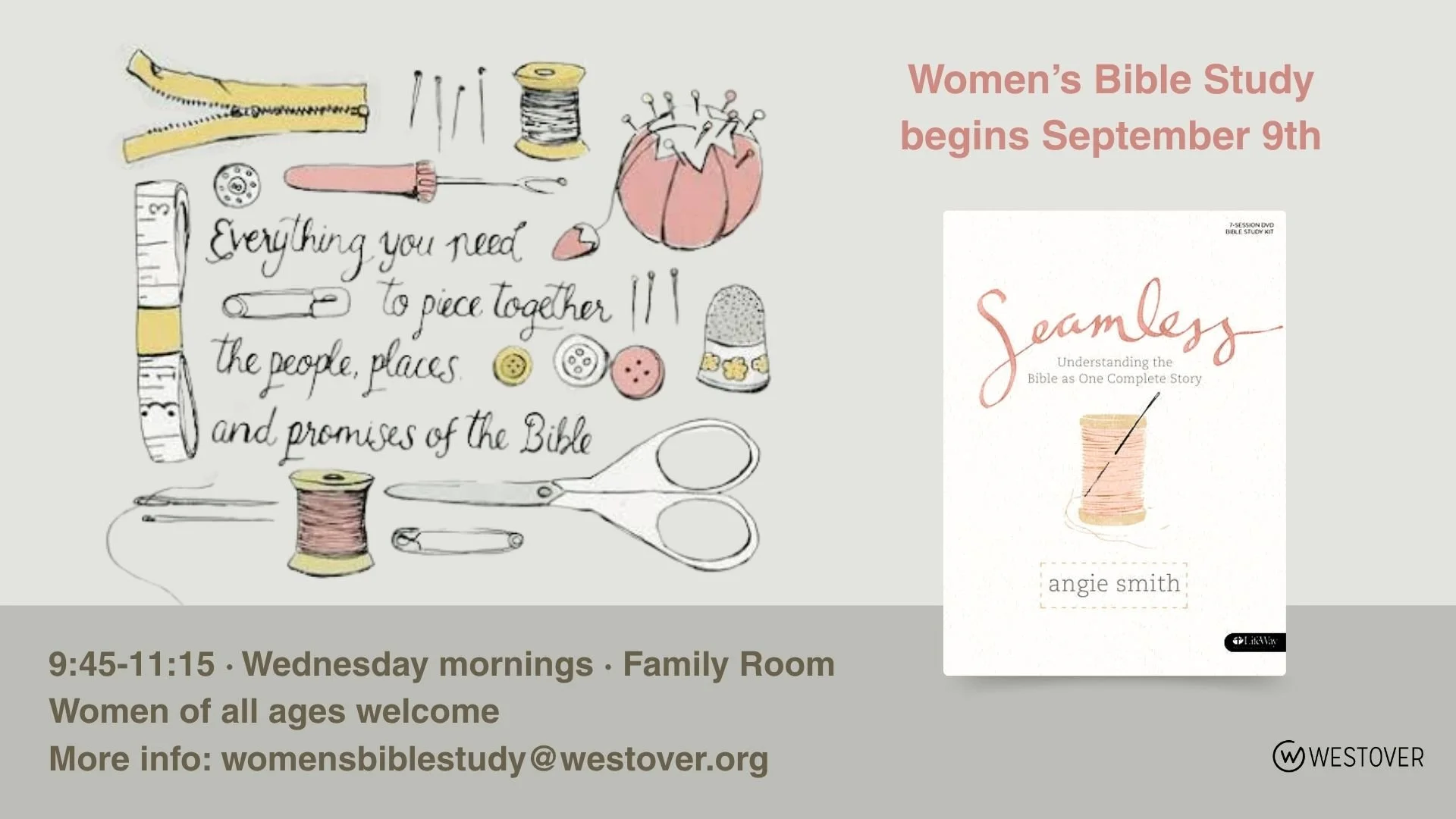 Women's Bible Study Kicks Off
