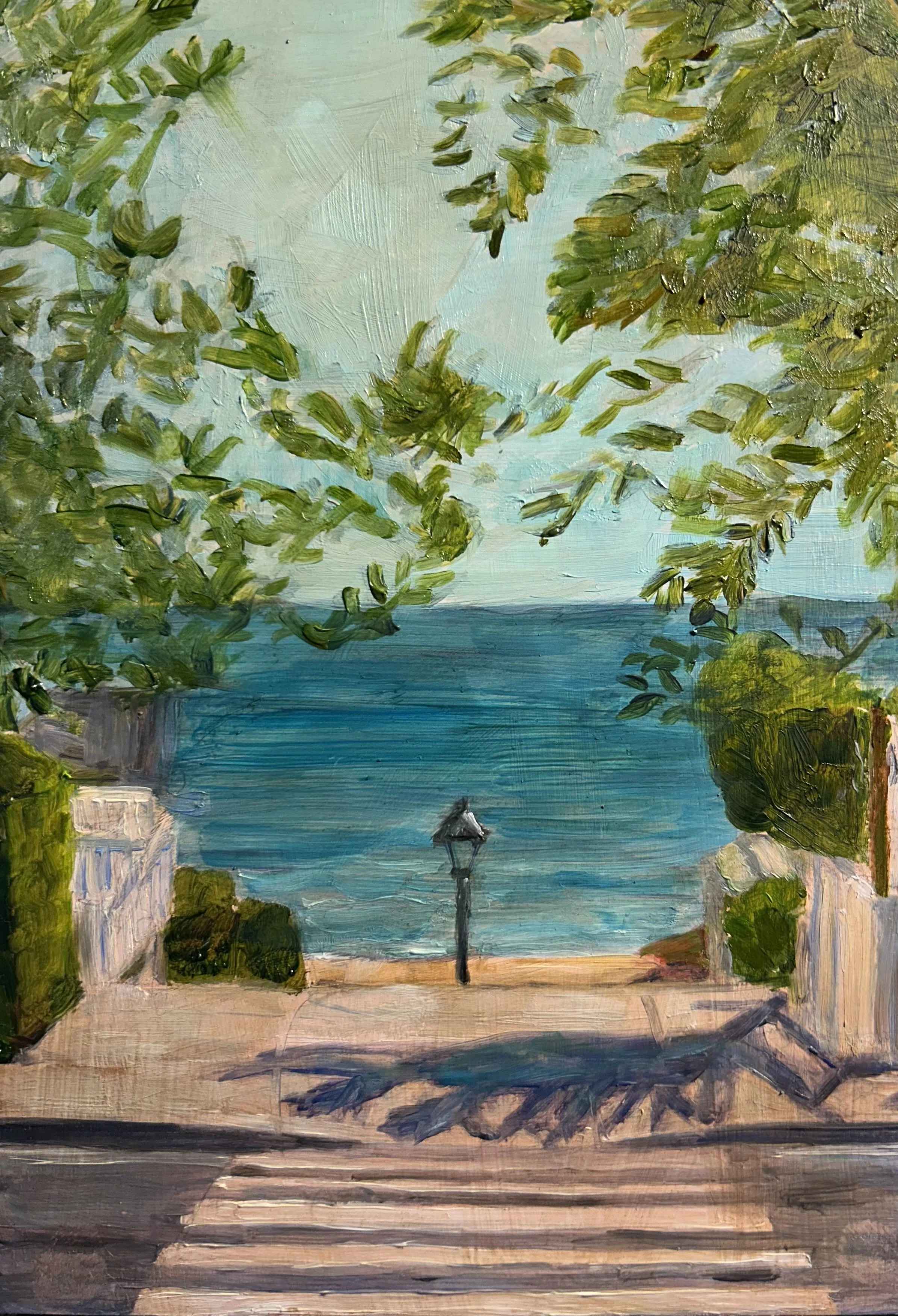 "The Lantern", Original Oil Painting