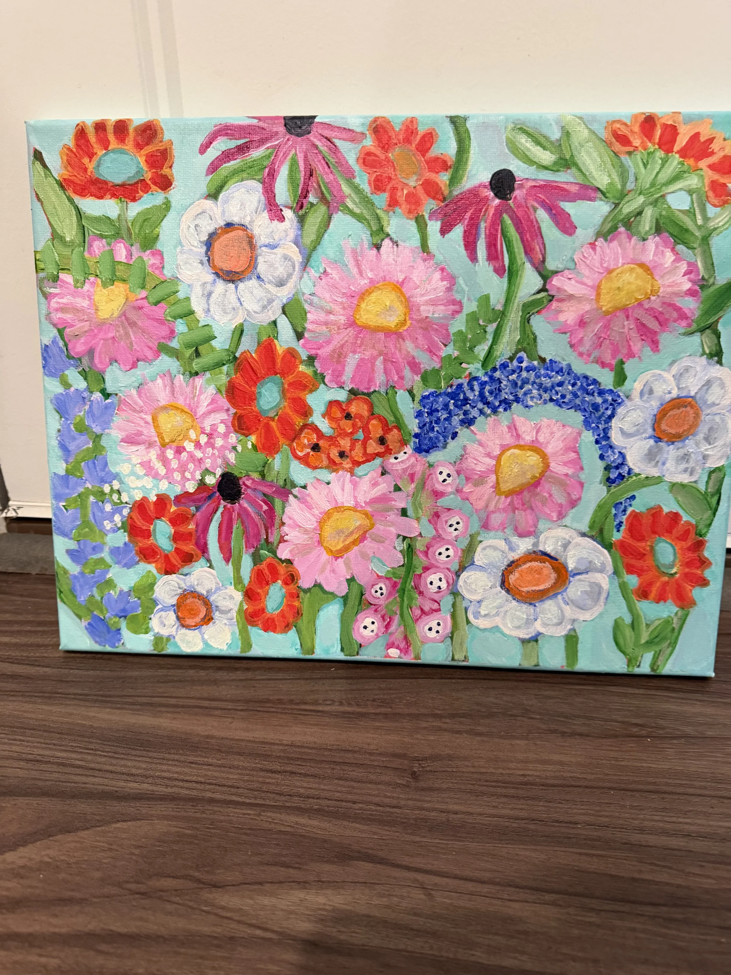 Garden explosion