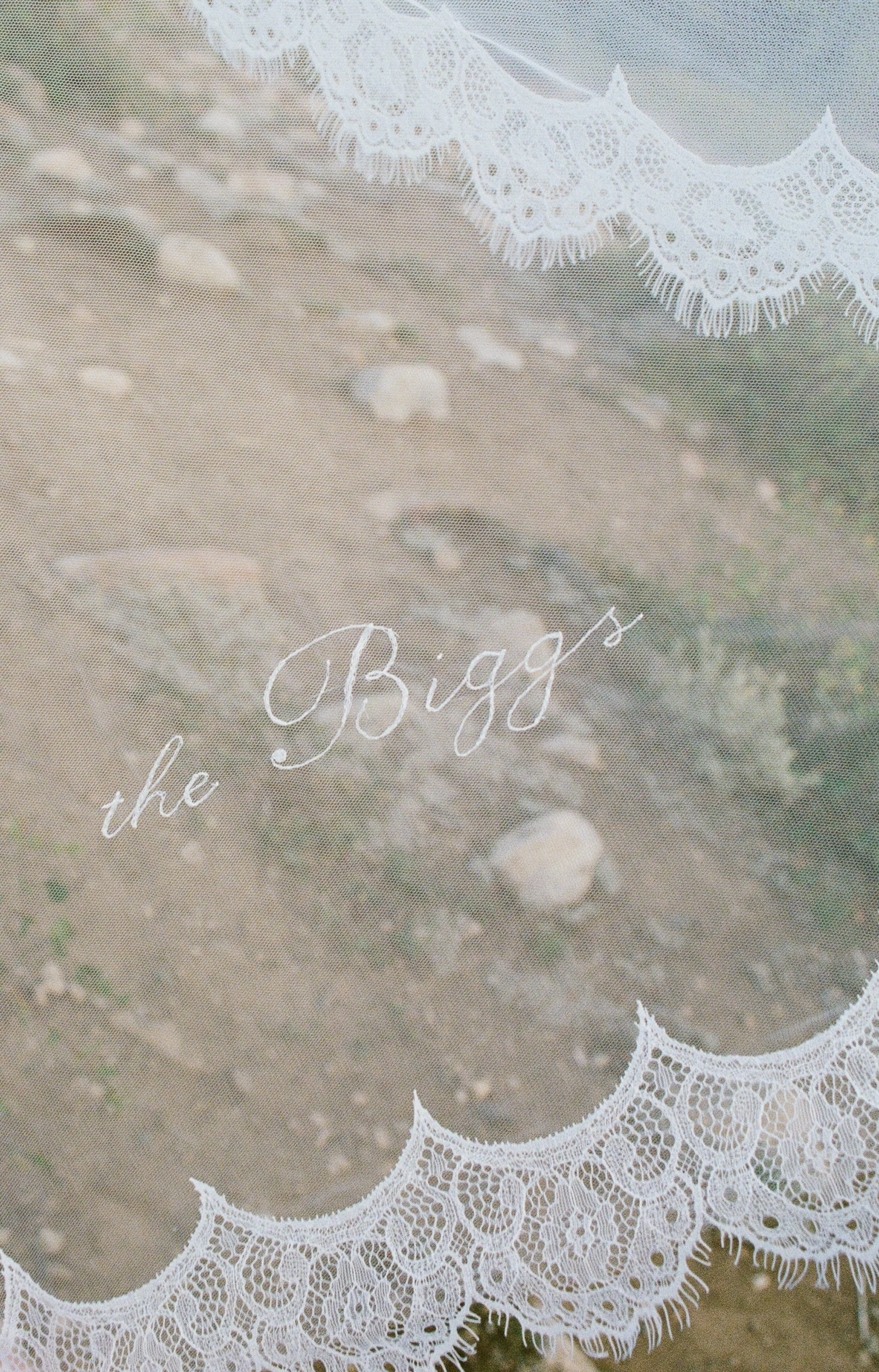 Photo: @madilynkfilm
Custom Drape Veil for Holly