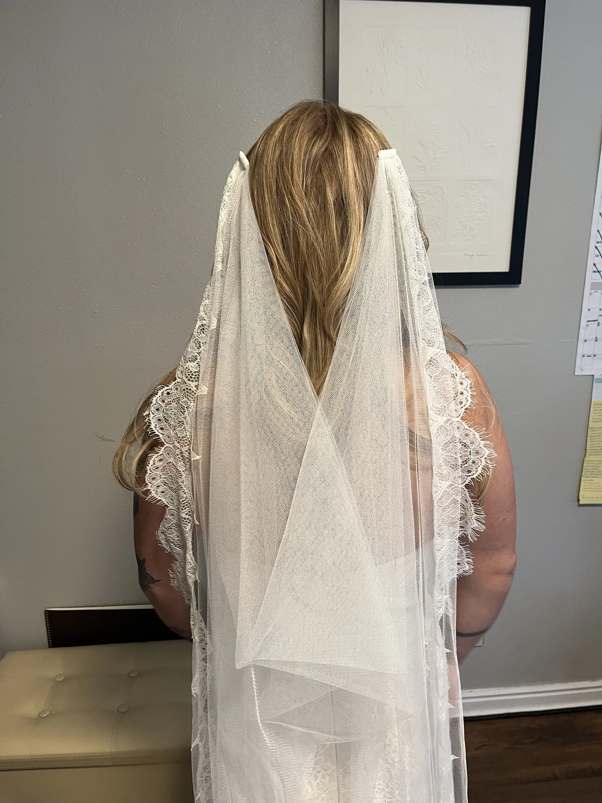 Custom Drape Veil