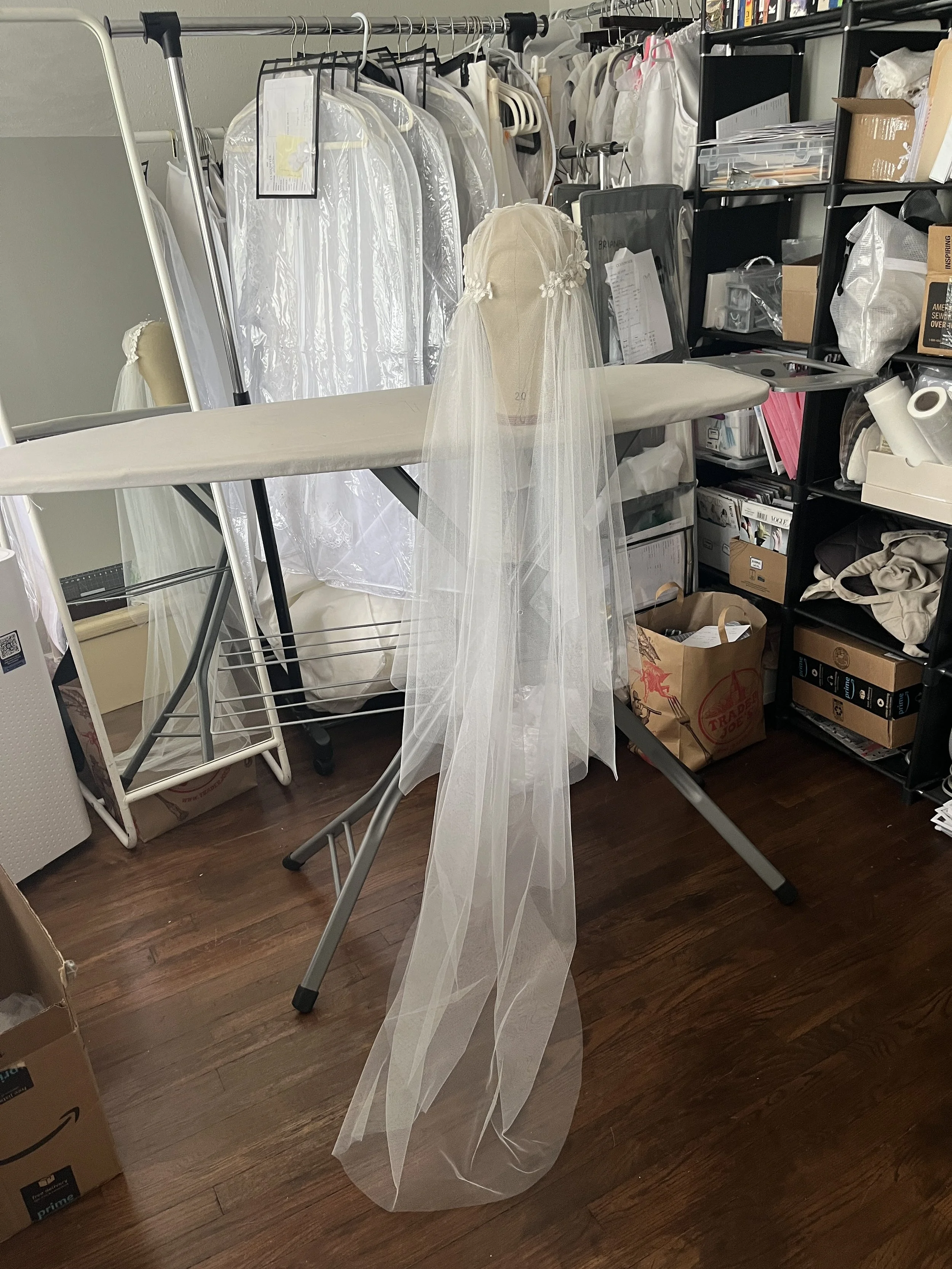Custom Juliet Cap veil