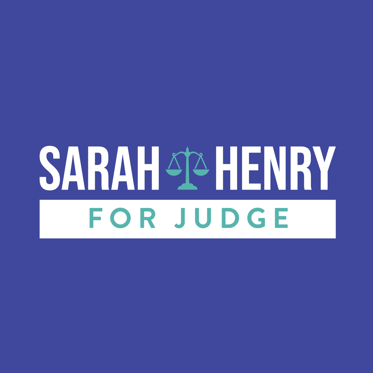 Sarah Henry for Judge