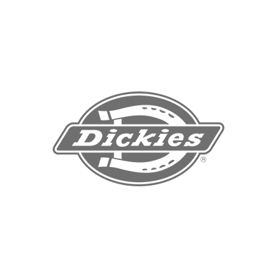 Dickies logo on a black background