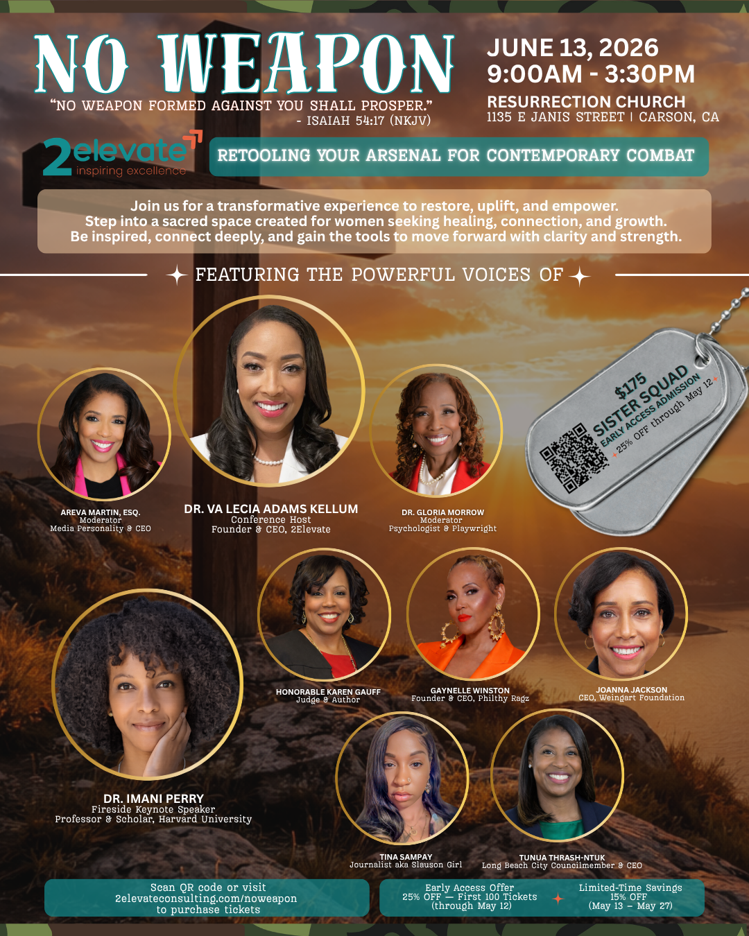 No Weapon: Retooling Your Arsenal for Contemporary Combat Women’s Conference