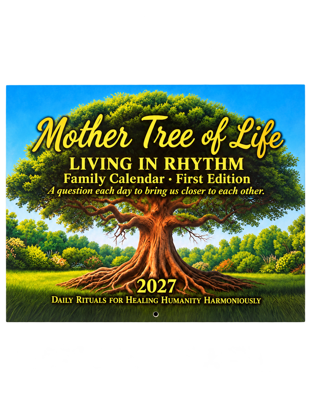 2027 Living in Rhythm Family Edition Calendar