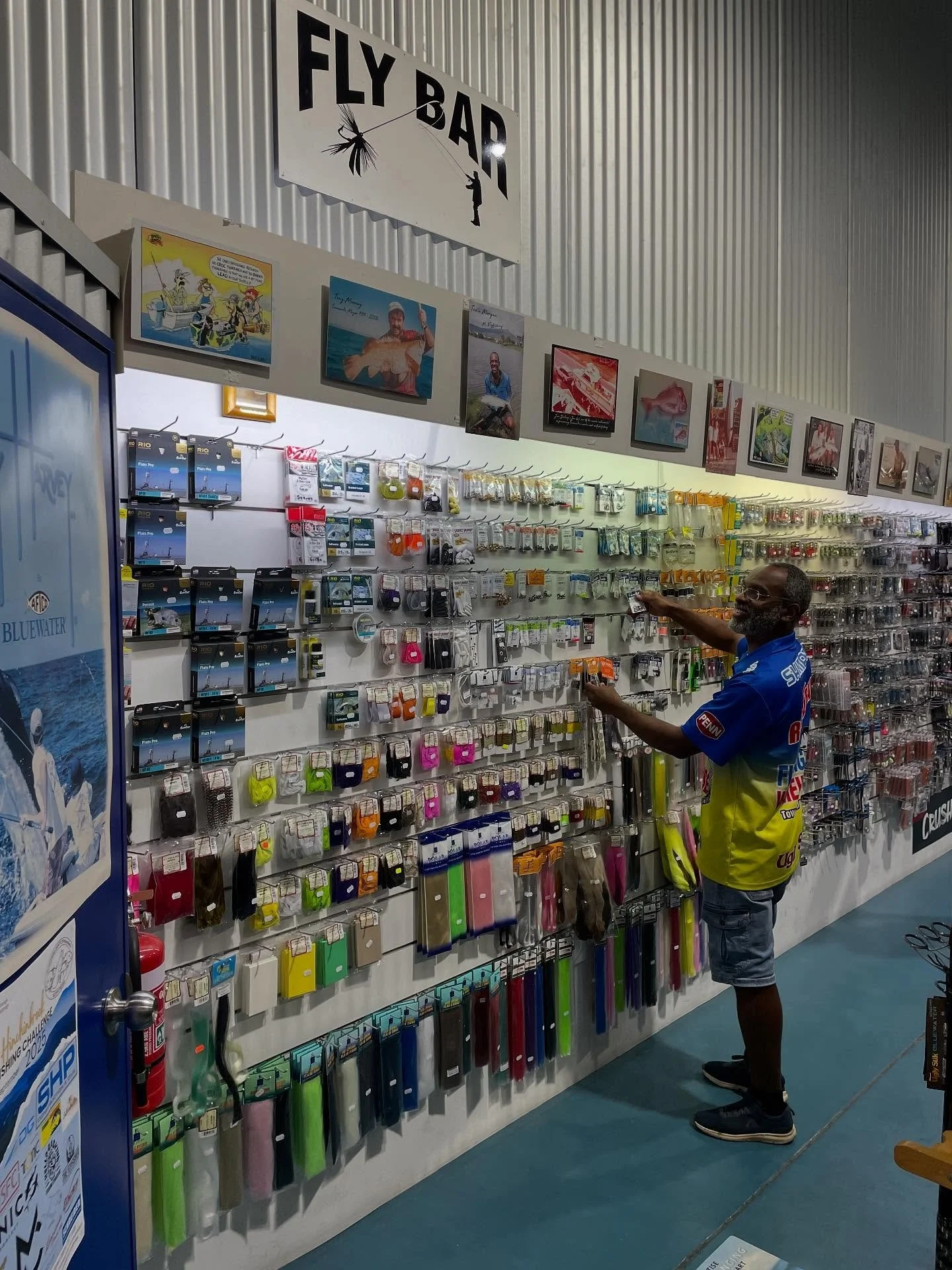 Huge thank you to Pat and the crew
at the @thefishingwarehouse for hopping back on board as valued sponsors for this years @hffc_hinchinbrookchallenge . We are down to the final week so if you need any last minute supplies drop in and see the team th