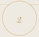 A simple graphic with a large number 2 in the center enclosed in a thin circle