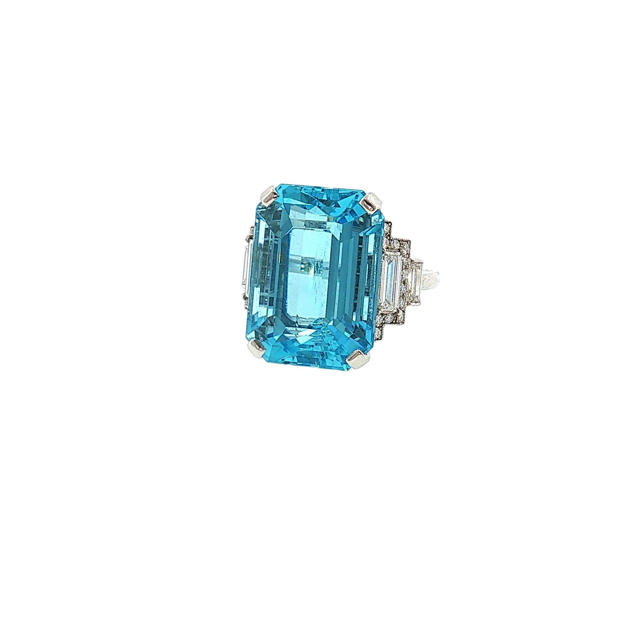 Exuma Blue Cocktail Ring