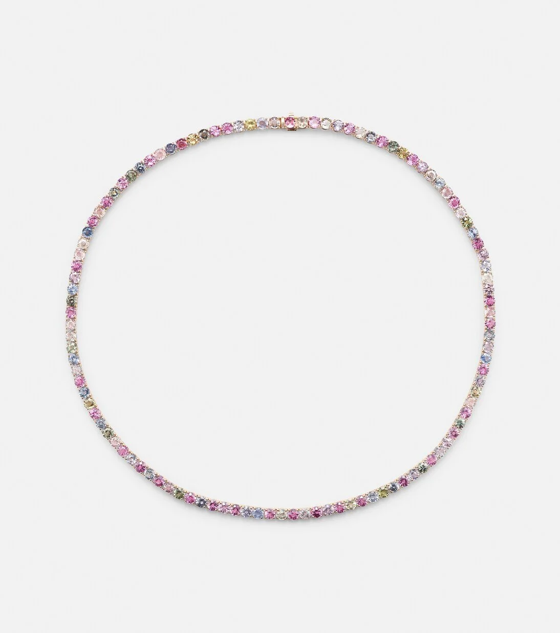 Sunset Reef Tennis Necklace