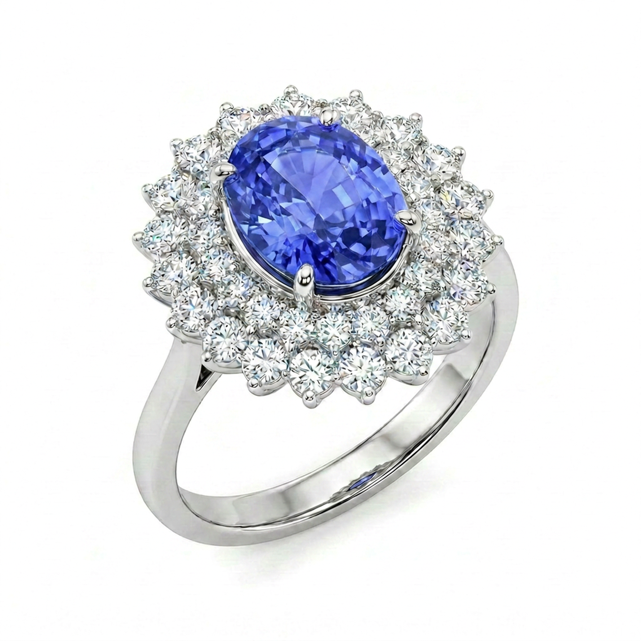 Sapphire Reef Ring