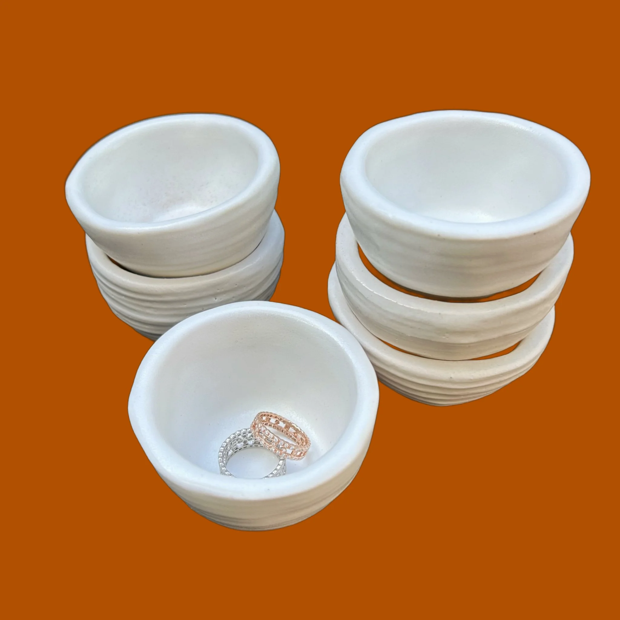 Pinch Pot Set ( three pinch pots)