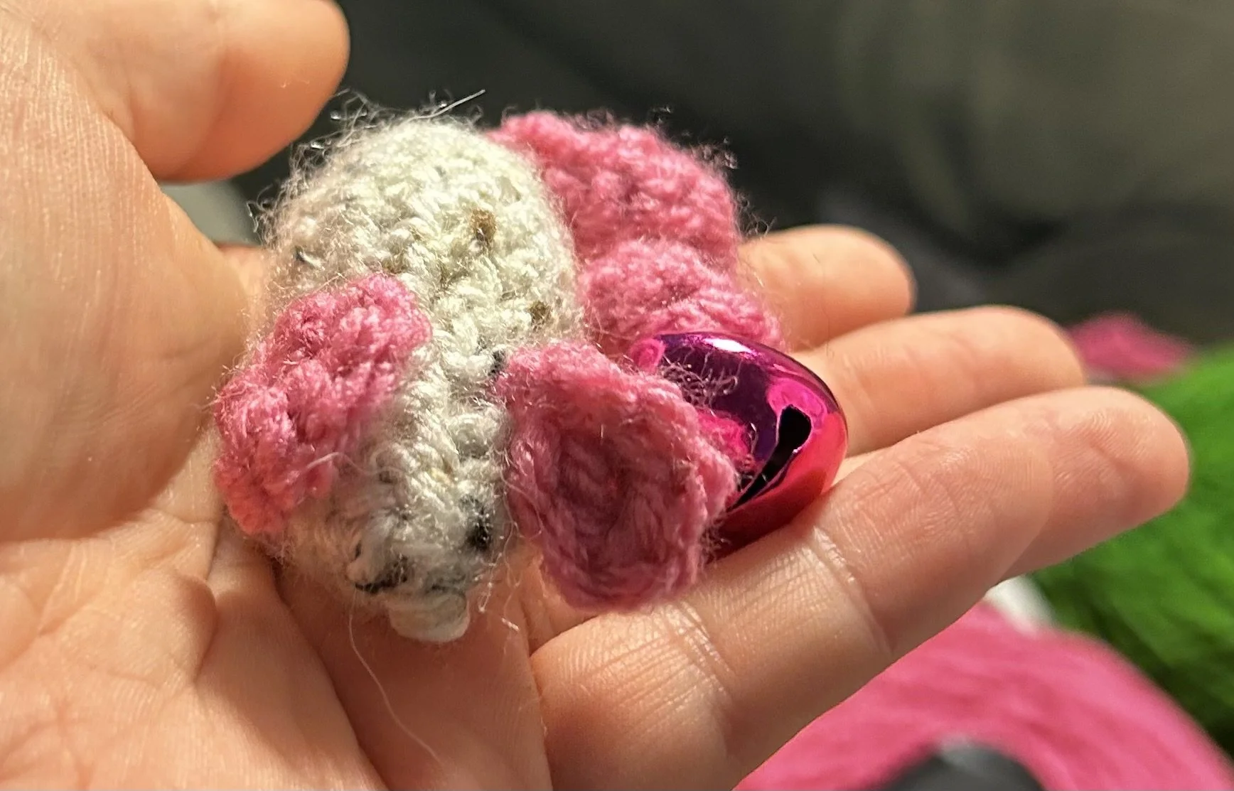 Mouse Crocheted Cat Toy