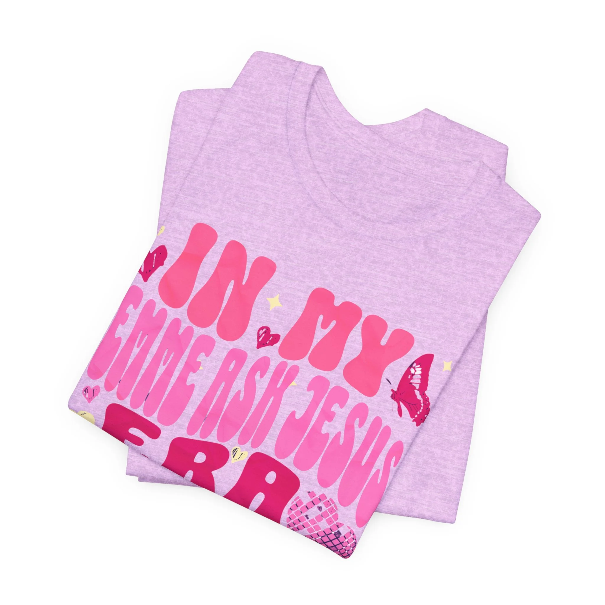 In My Lemme Ask Jesus Era Christian T-Shirt for Women – Faith T-Shirt, Christian Apparel, Religious Shirt