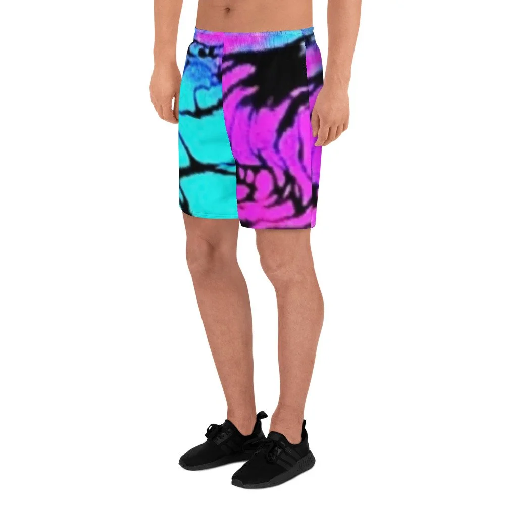 All-Over Print Unisex Athletic Long Shorts