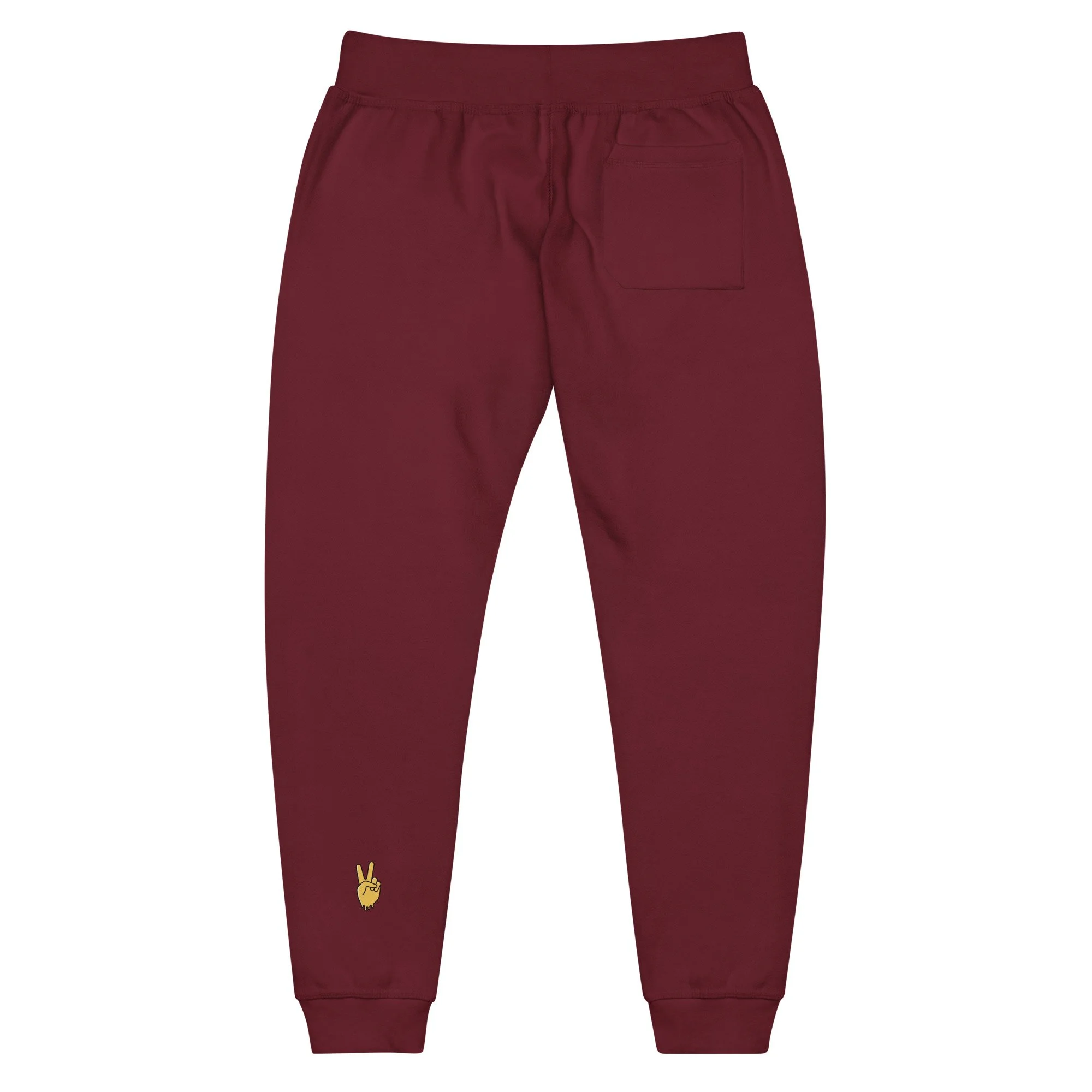 unisex-fleece-sweatpants-maroon-back-69e139515bb18.jpg