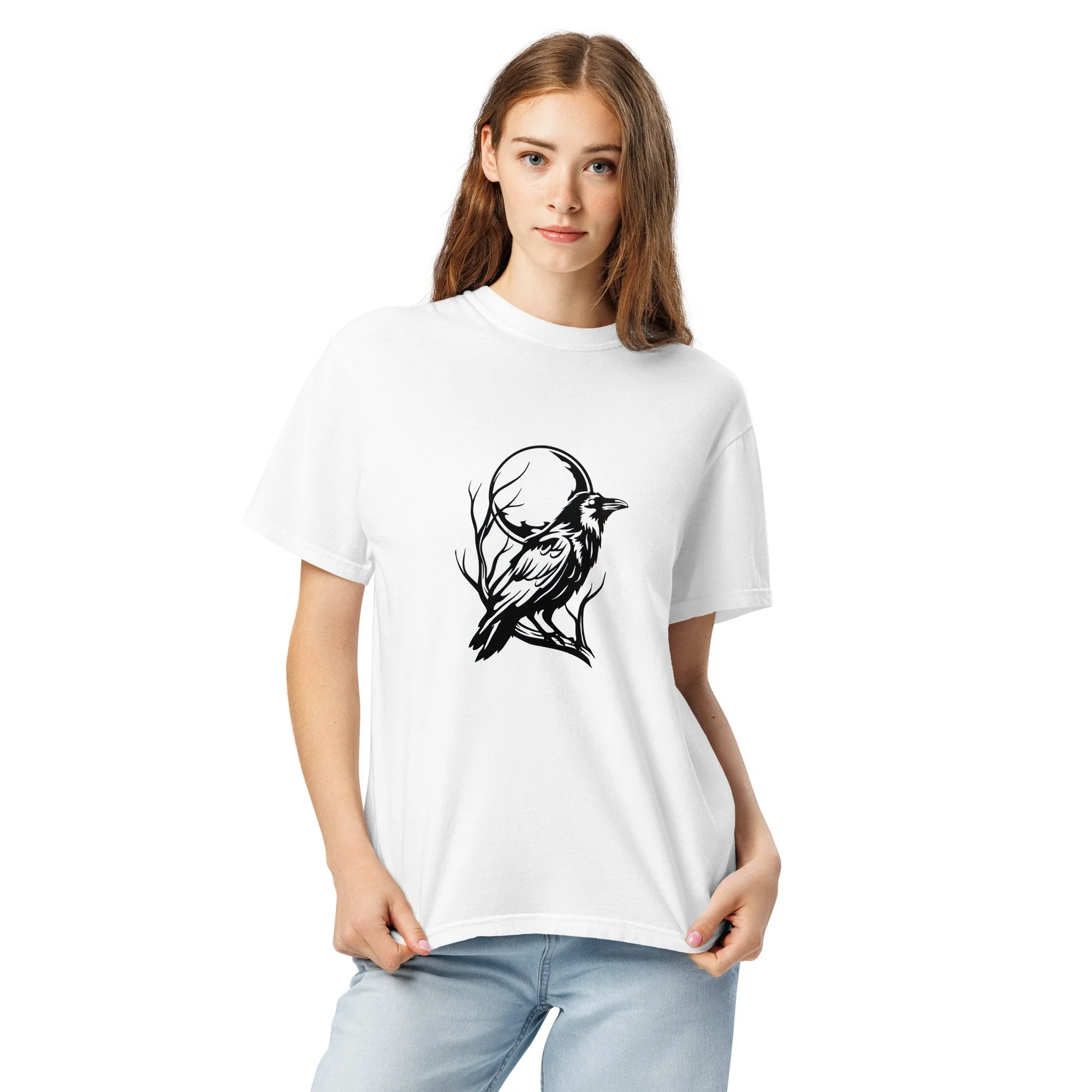 Unisex garment-dyed heavyweight t-shirt