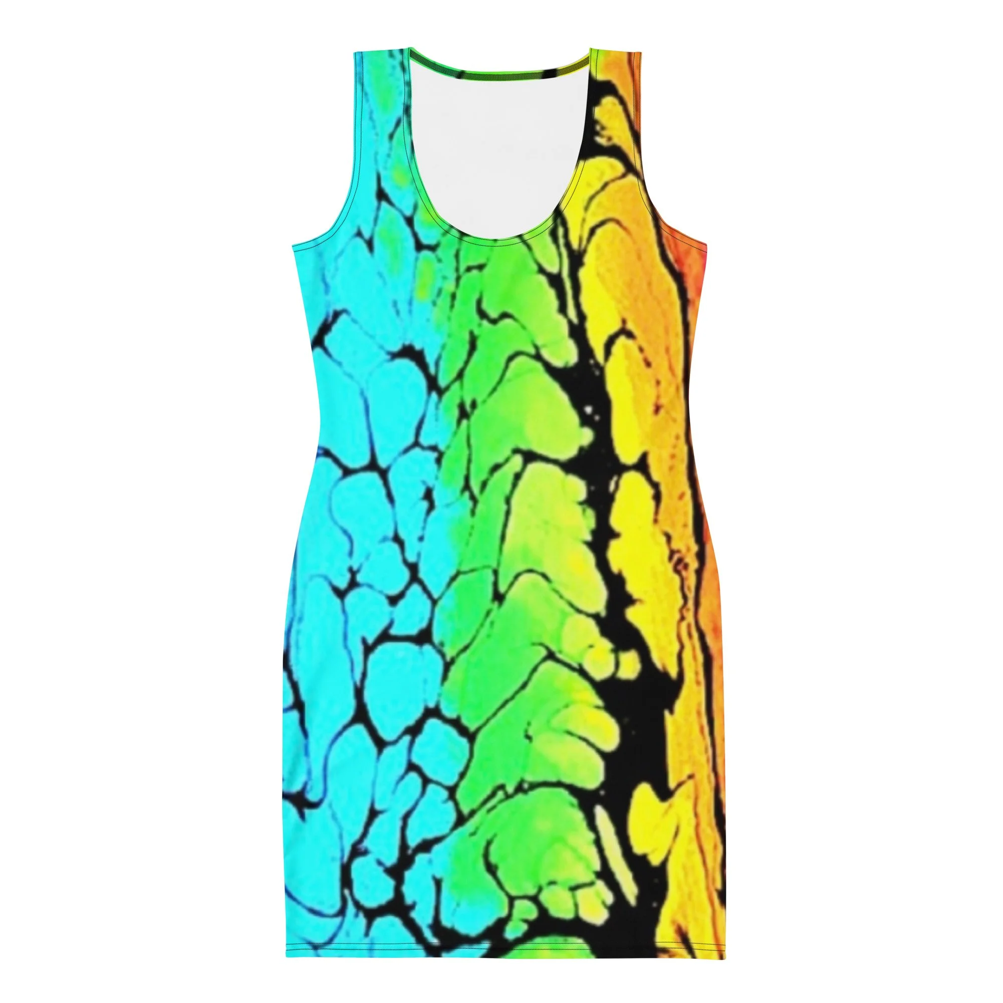 Rainbow Bodycon dress
