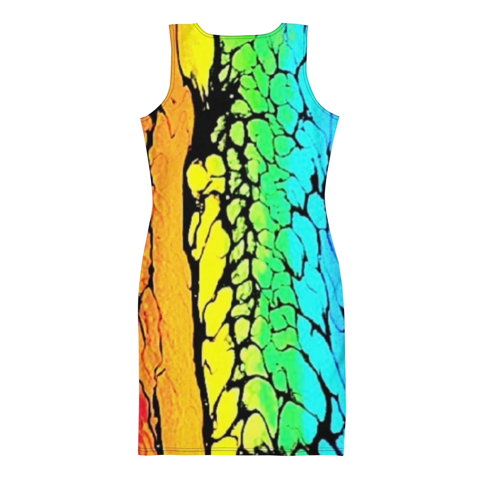 Rainbow Bodycon dress