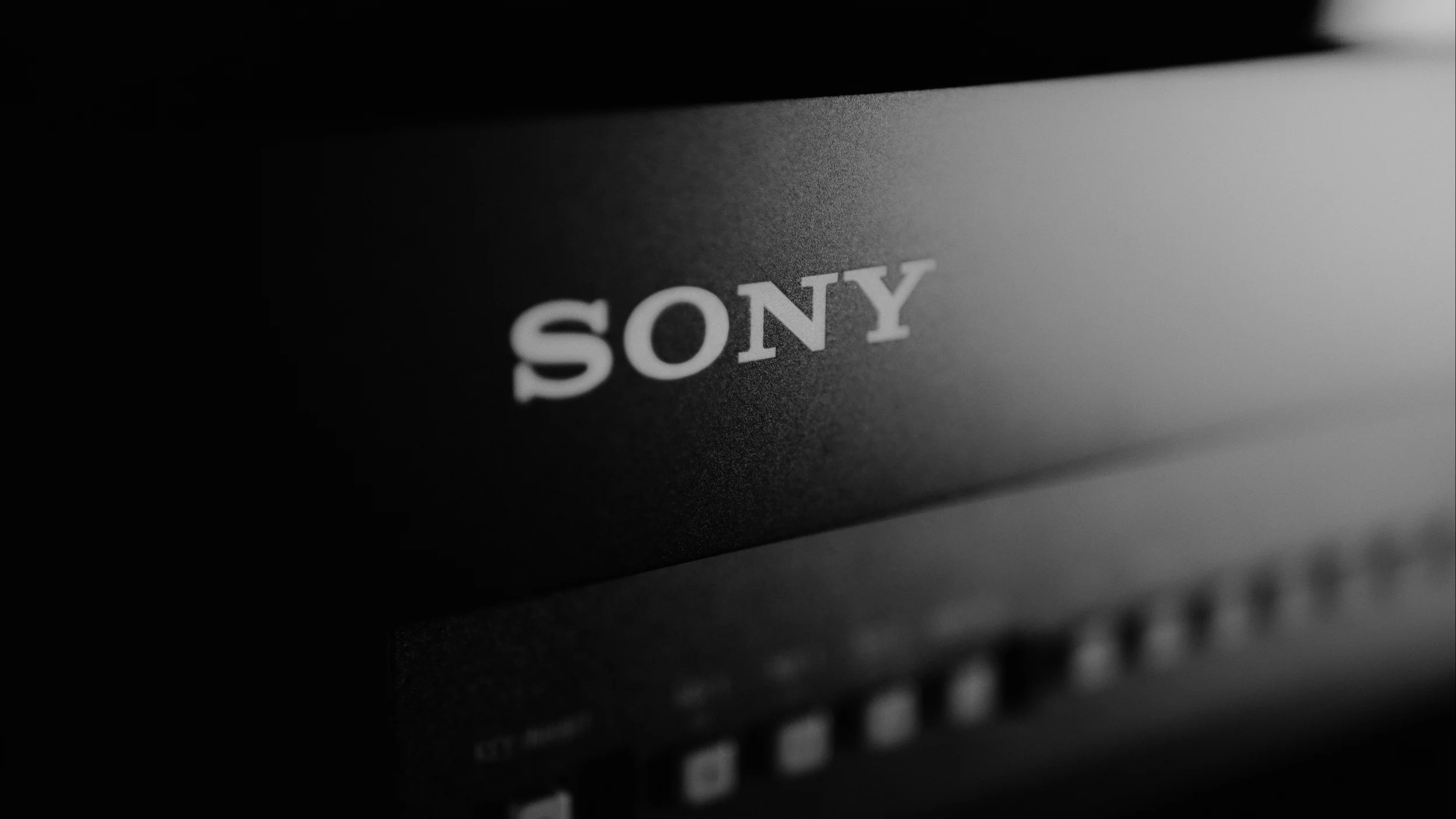 Close-up of a Sony PVM 250 A monitor.