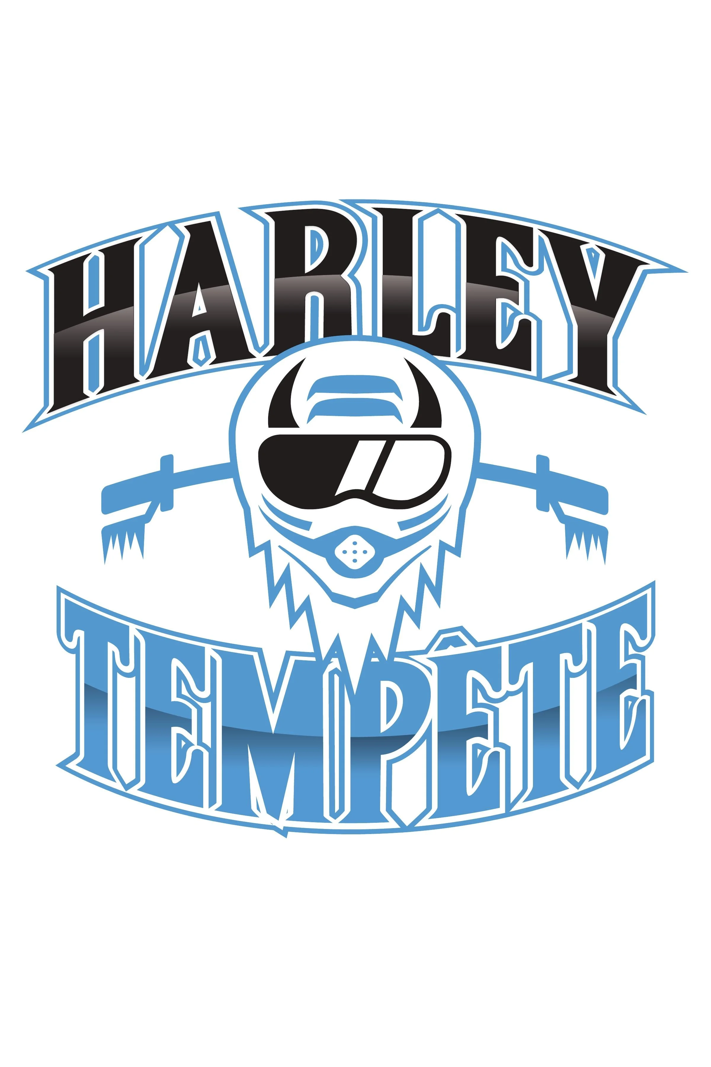 Sticker Harley Tempête