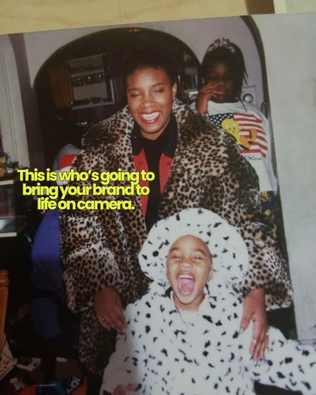 Yep&hellip; that&rsquo;s me 😂
The little girl taking pictures on a Polaroid like it was her job...

Who knew she&rsquo;d grow up to be a content creator and agency owner helping businesses all over the world actually show up online through high-qual