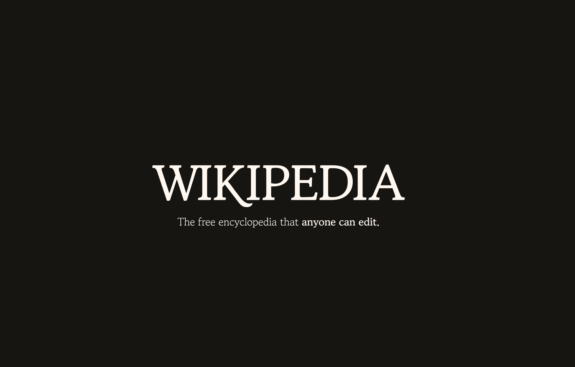 Wikipedia web redesign