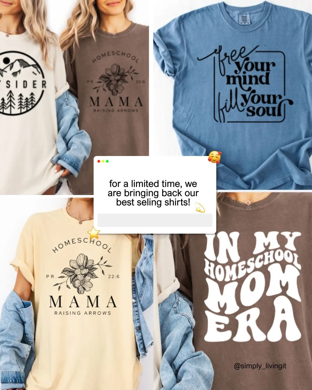 THE WAIT IS OVER! 🎉
.
The pre-sale is LIVE now and runs through July 1st! Inventory is limited so don&rsquo;t wait on this one! 
I am running a giveaway as a thank you for your help in spreading the word! 🫶
DETAILS:
By sharing this post and tagging