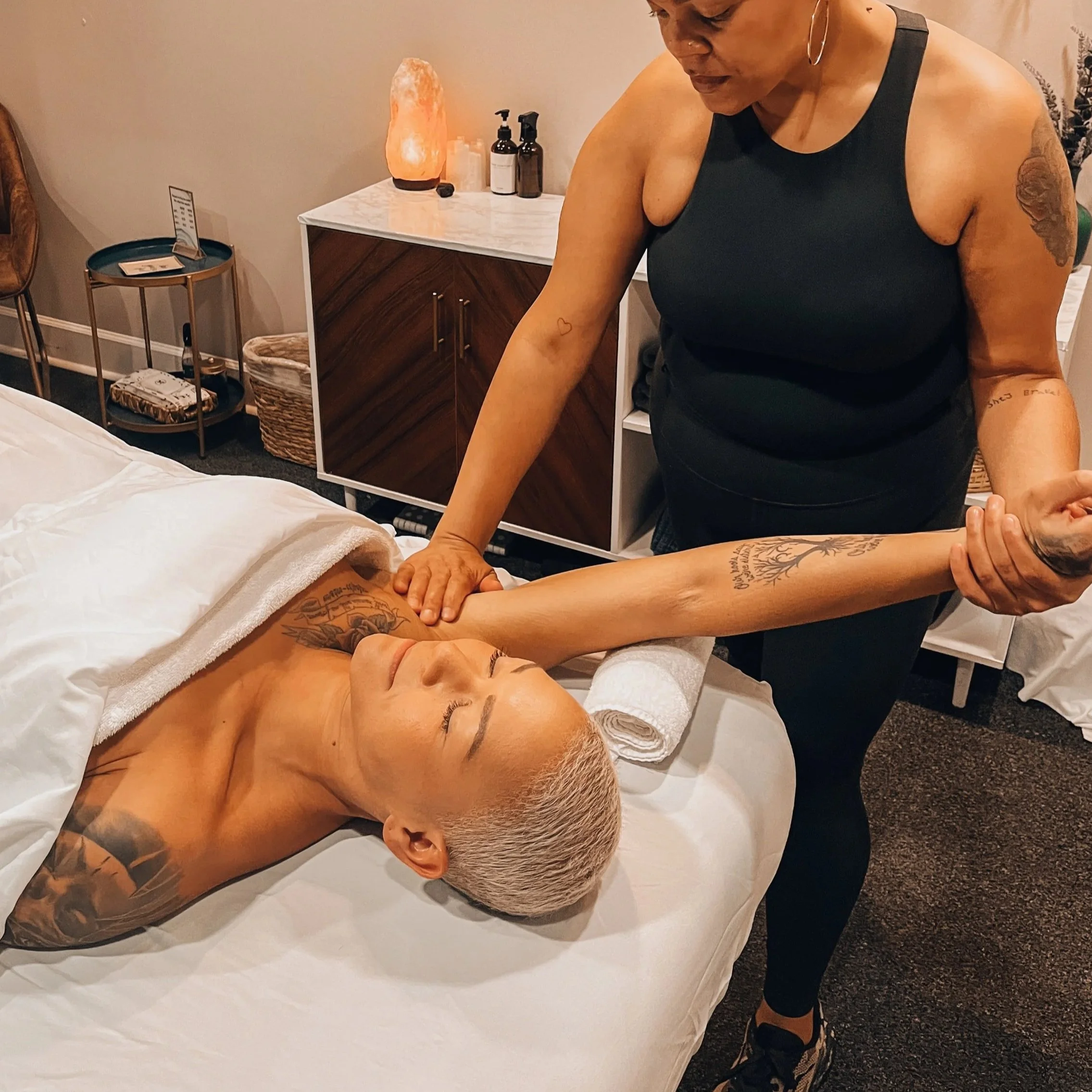 lymphatic drainage massage