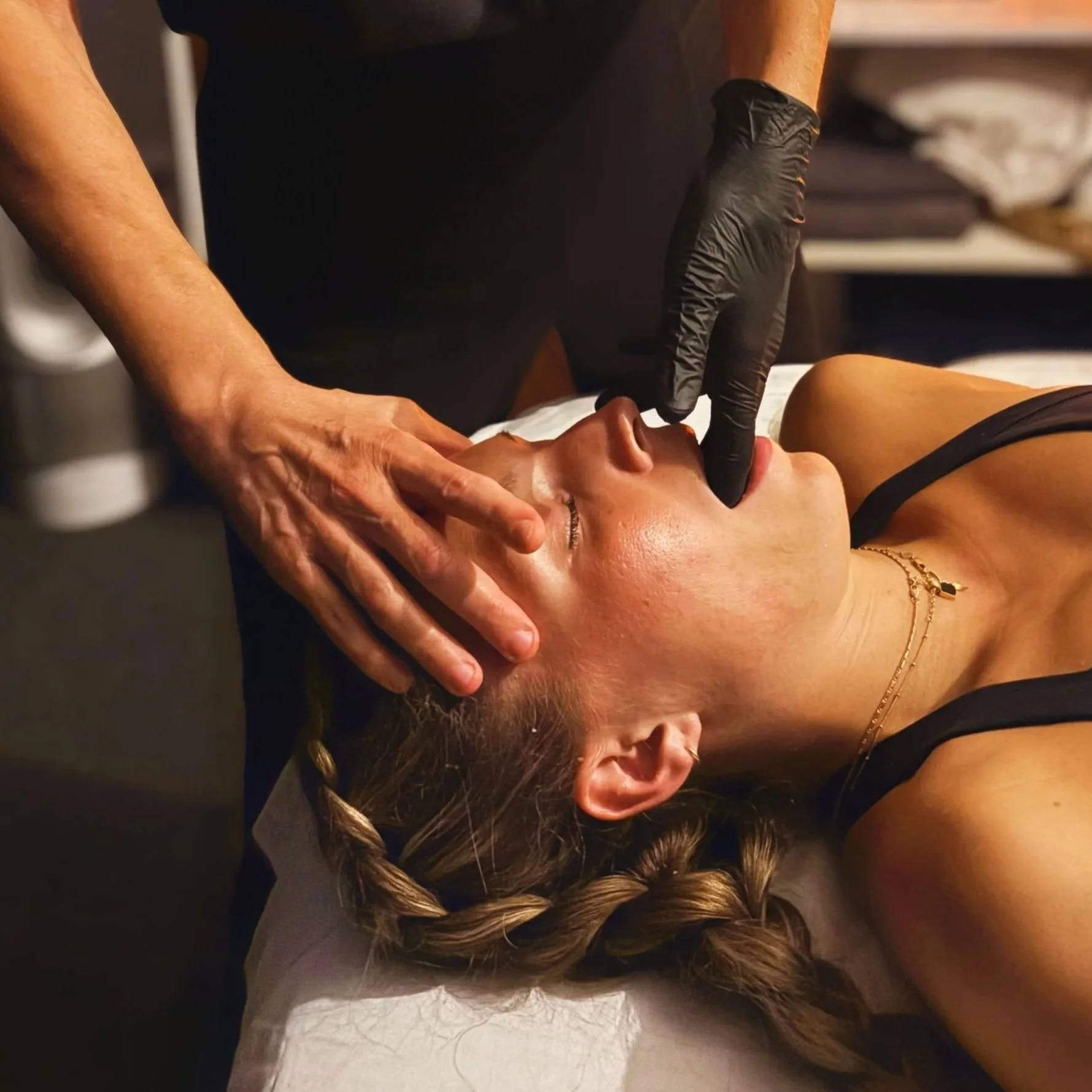 Intraoral massage 3