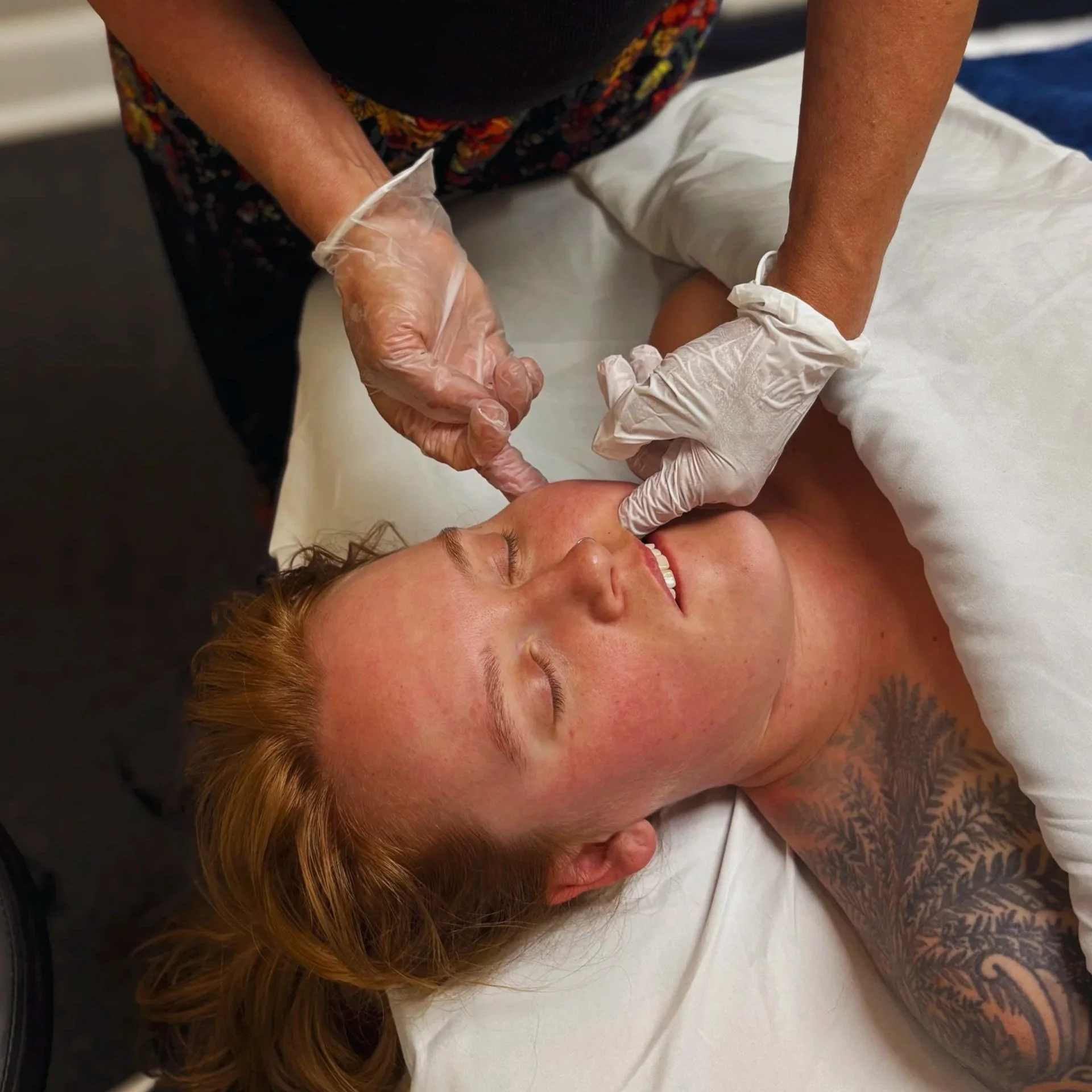 Intraoral massage 1
