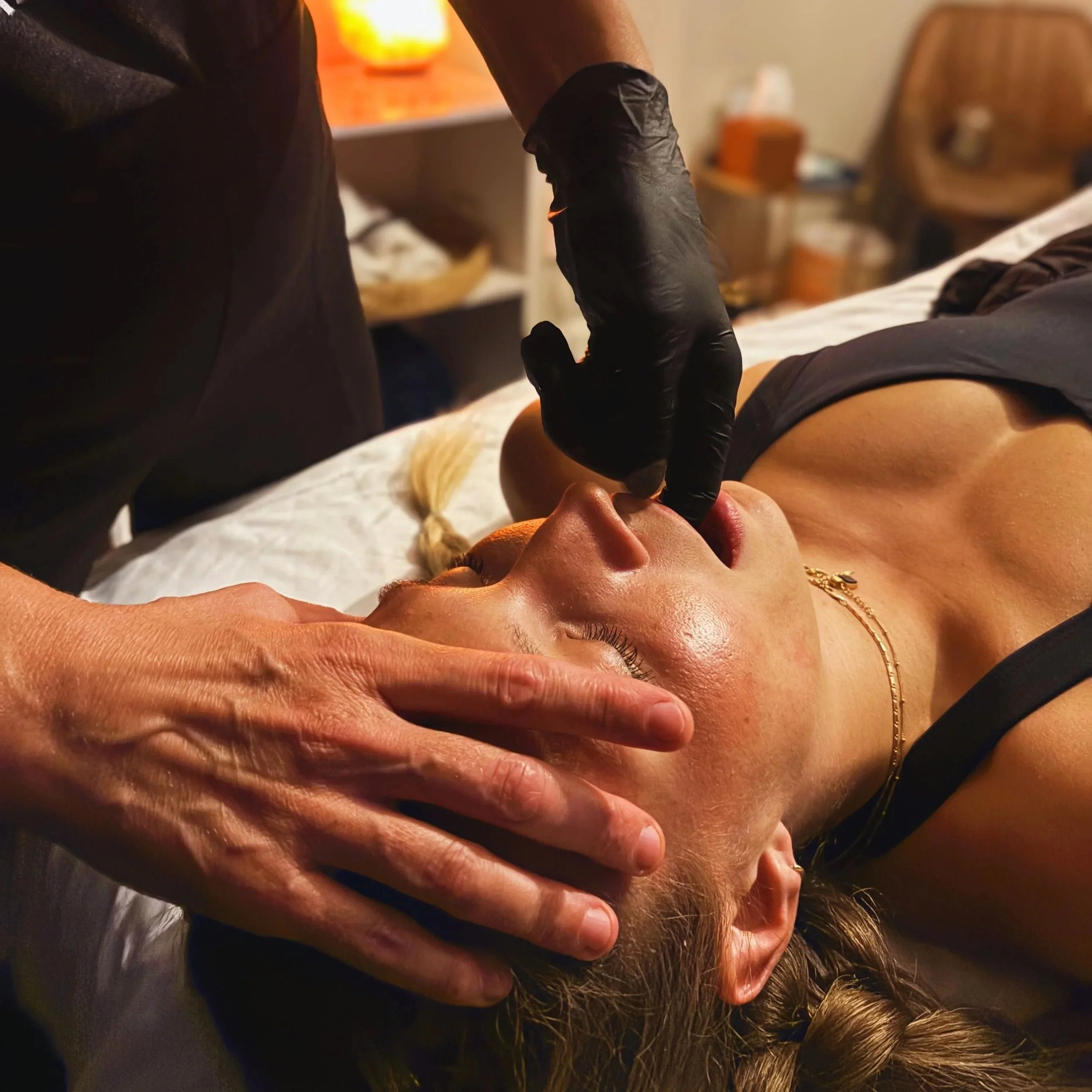 Intraoral massage 4