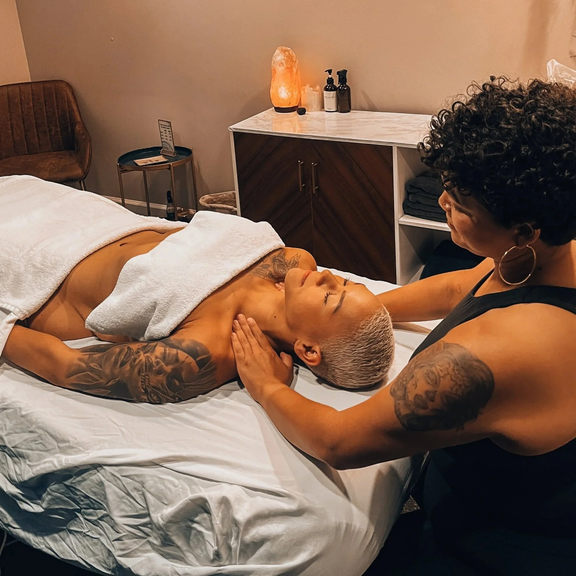 lymphatic drainage massage