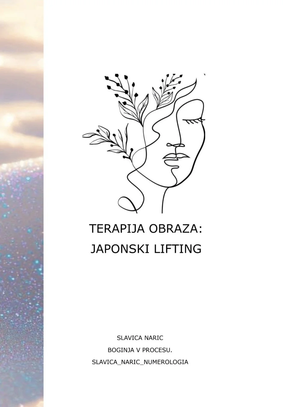 Japonski tretman obraza za naraven lifting in sijoc obraz