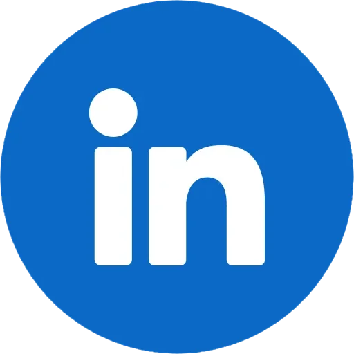 Logo di LinkedIn, piattaforma di social network professionale.