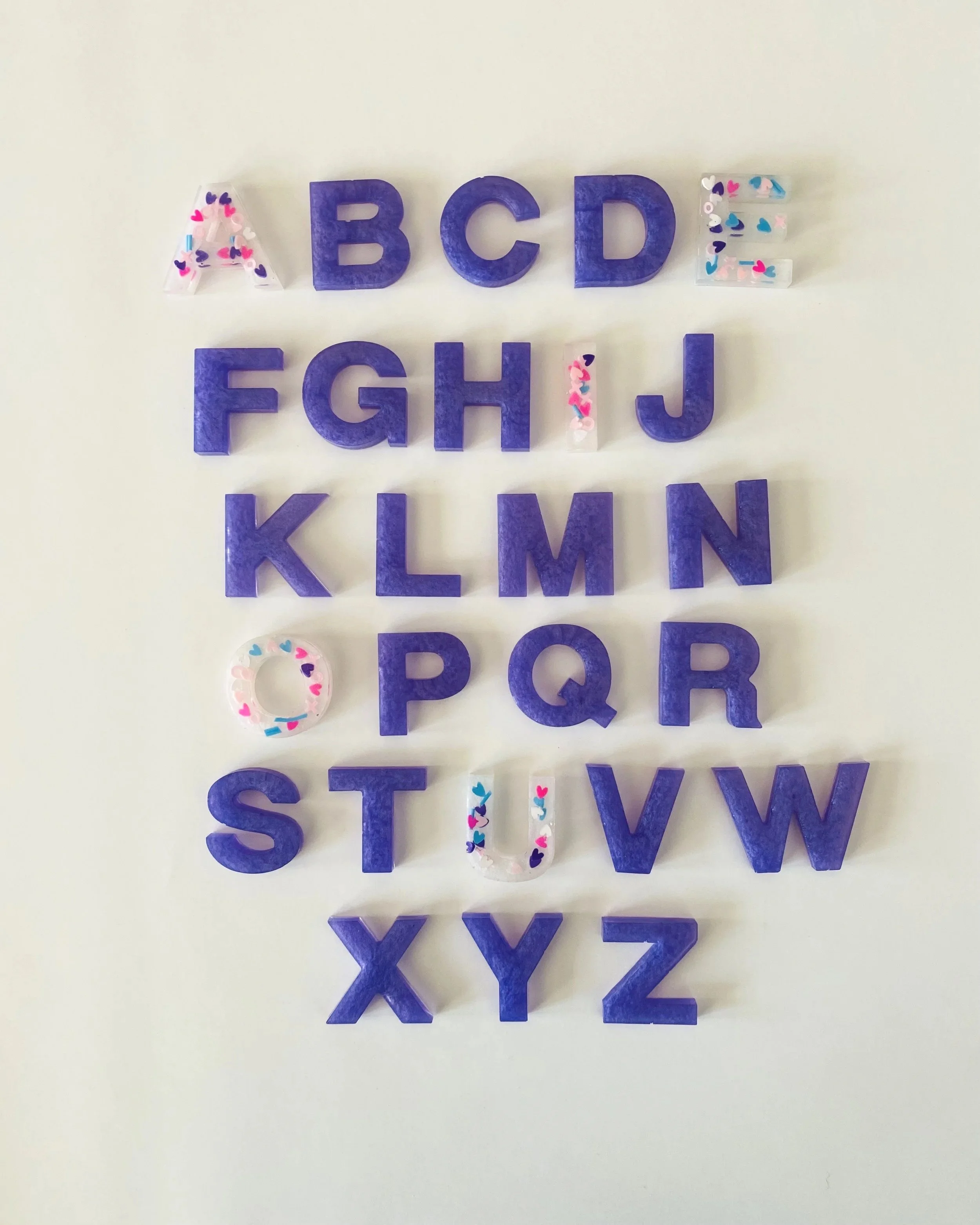 The Peacefully Busy Letter Set ( Purple )