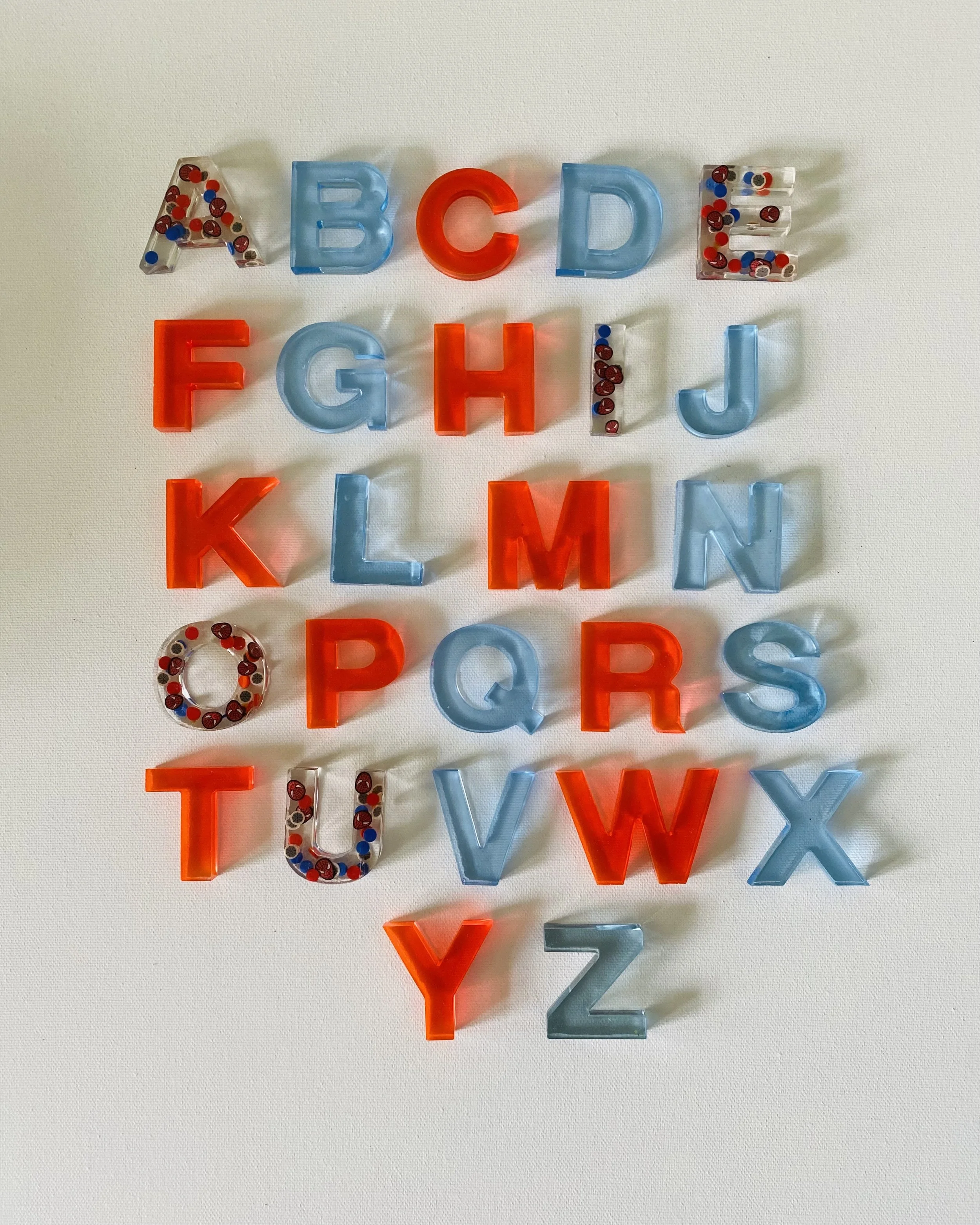 Handmade Resin Alphabet Letters | Educational Literacy Manipulatives
