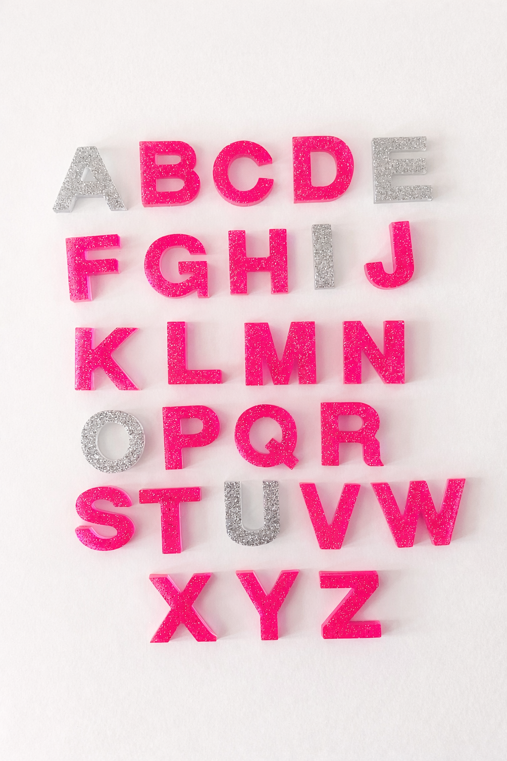 The Peacefully Busy Letter Set ( Pink )