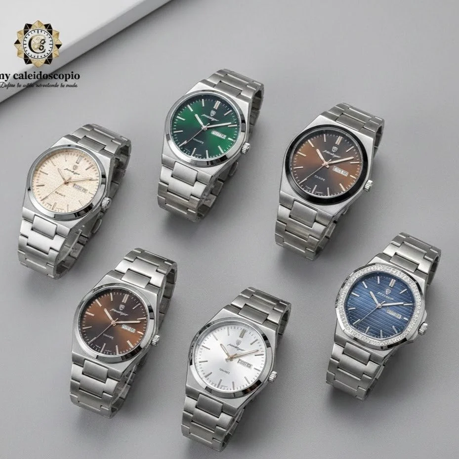 Define tu tiempo, marca tu estilo. 
Descubre la colecci&oacute;n de My Caleidoscopio, donde la precisi&oacute;n se encuentra con el dise&ntilde;o. Desde tonos cl&aacute;sicos hasta esferas vibrantes, tenemos el reloj perfecto para cada versi&oacute;n