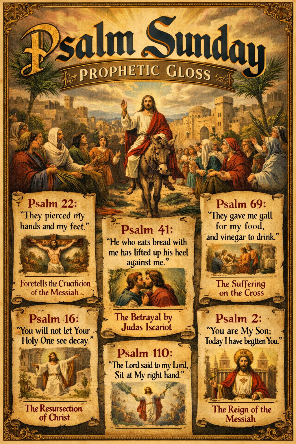 Prophetic Gloss: Palm Sunday 