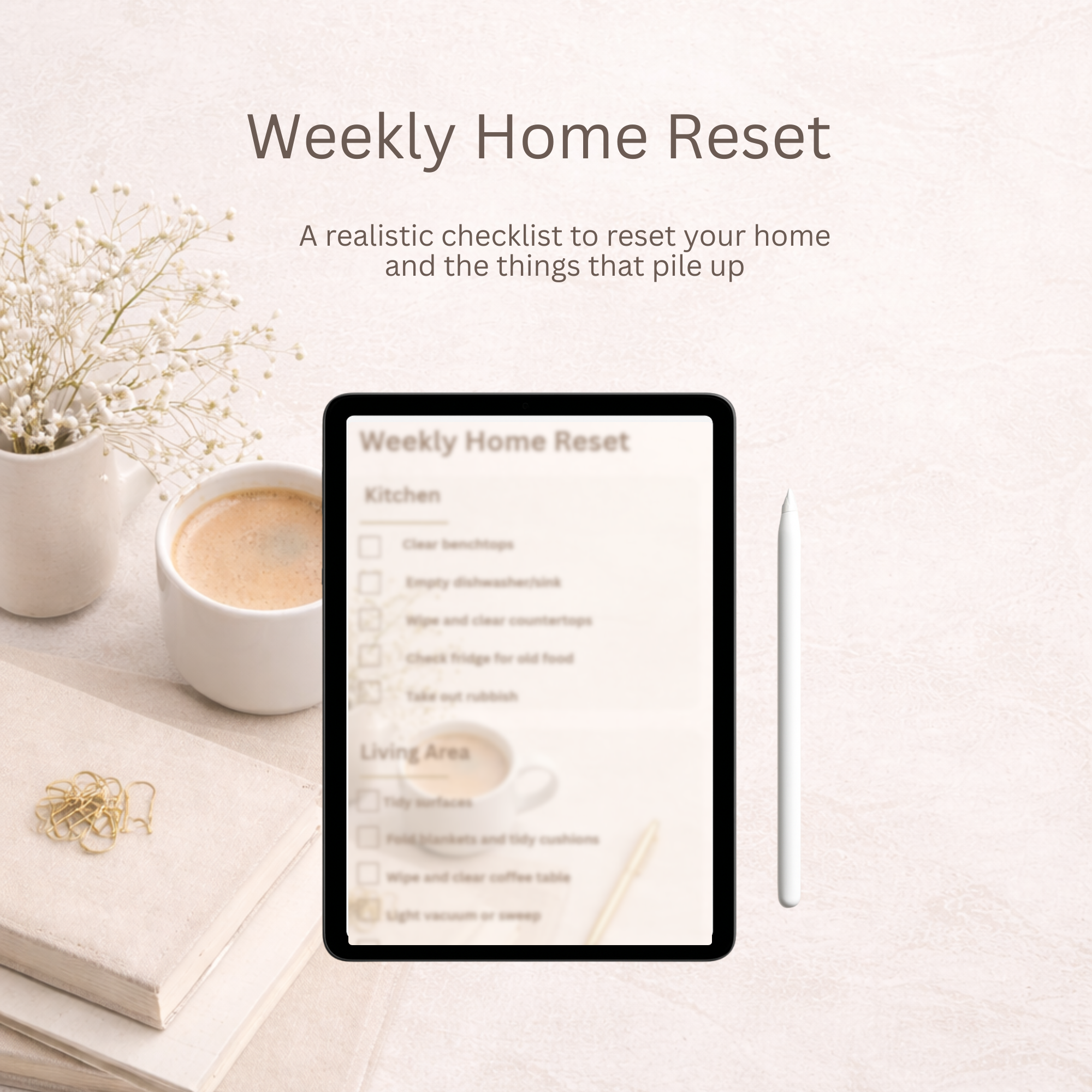 Weekly Home Reset