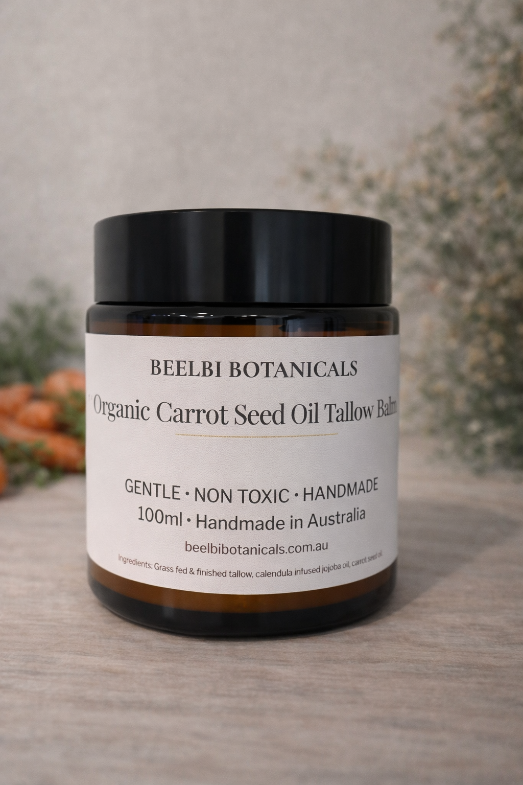 Carrot Seed Oil Tallow Balm