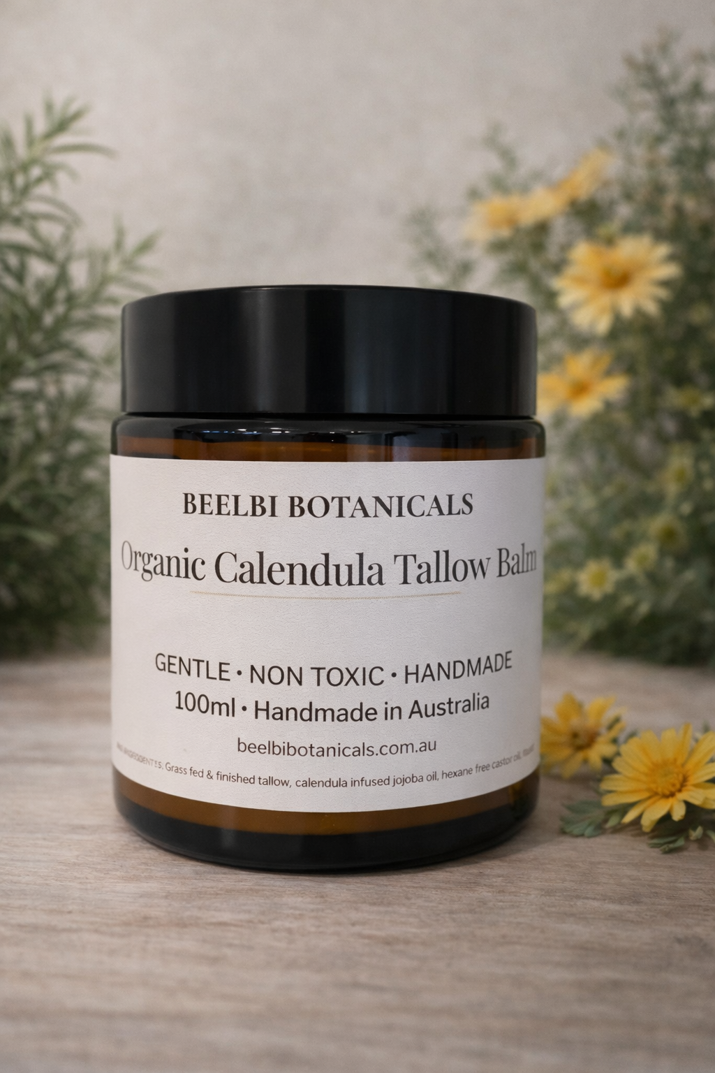 Organic Calendula Tallow Balm