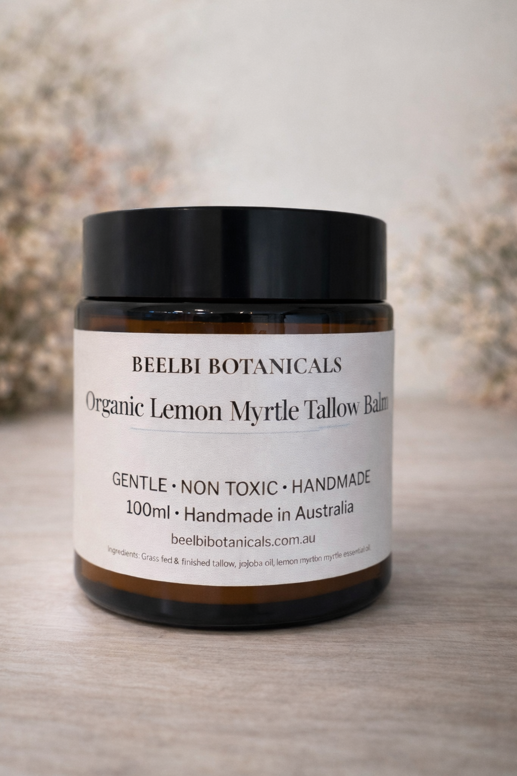 Organic Lemon Myrtle Tallow Balm