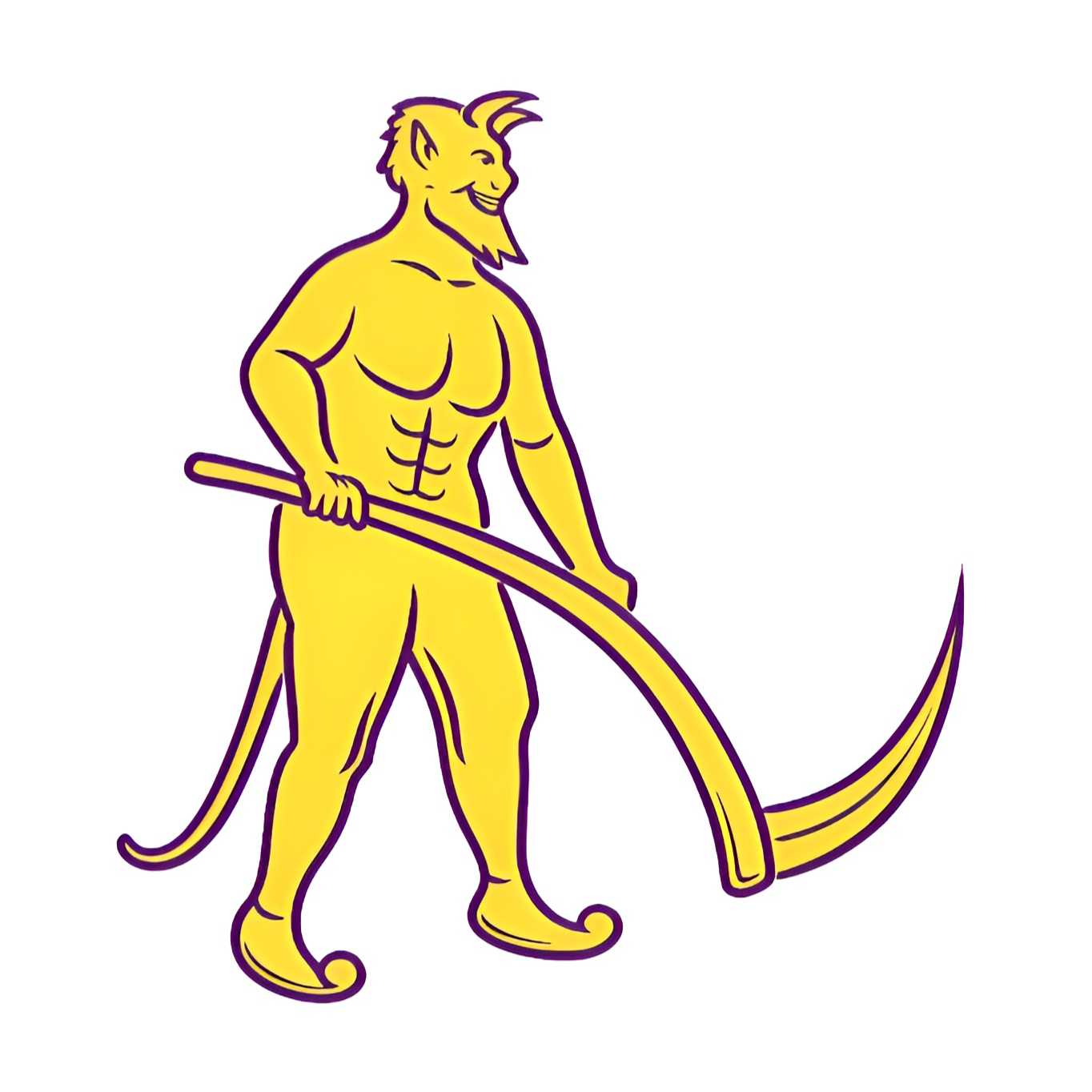 The Go To Church Devil Sticker