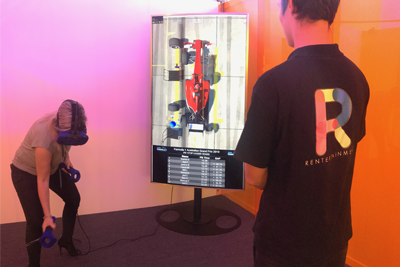 F1 VR Pit Stop Challenge