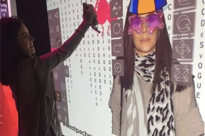Vogue Interactive Graffiti Wall