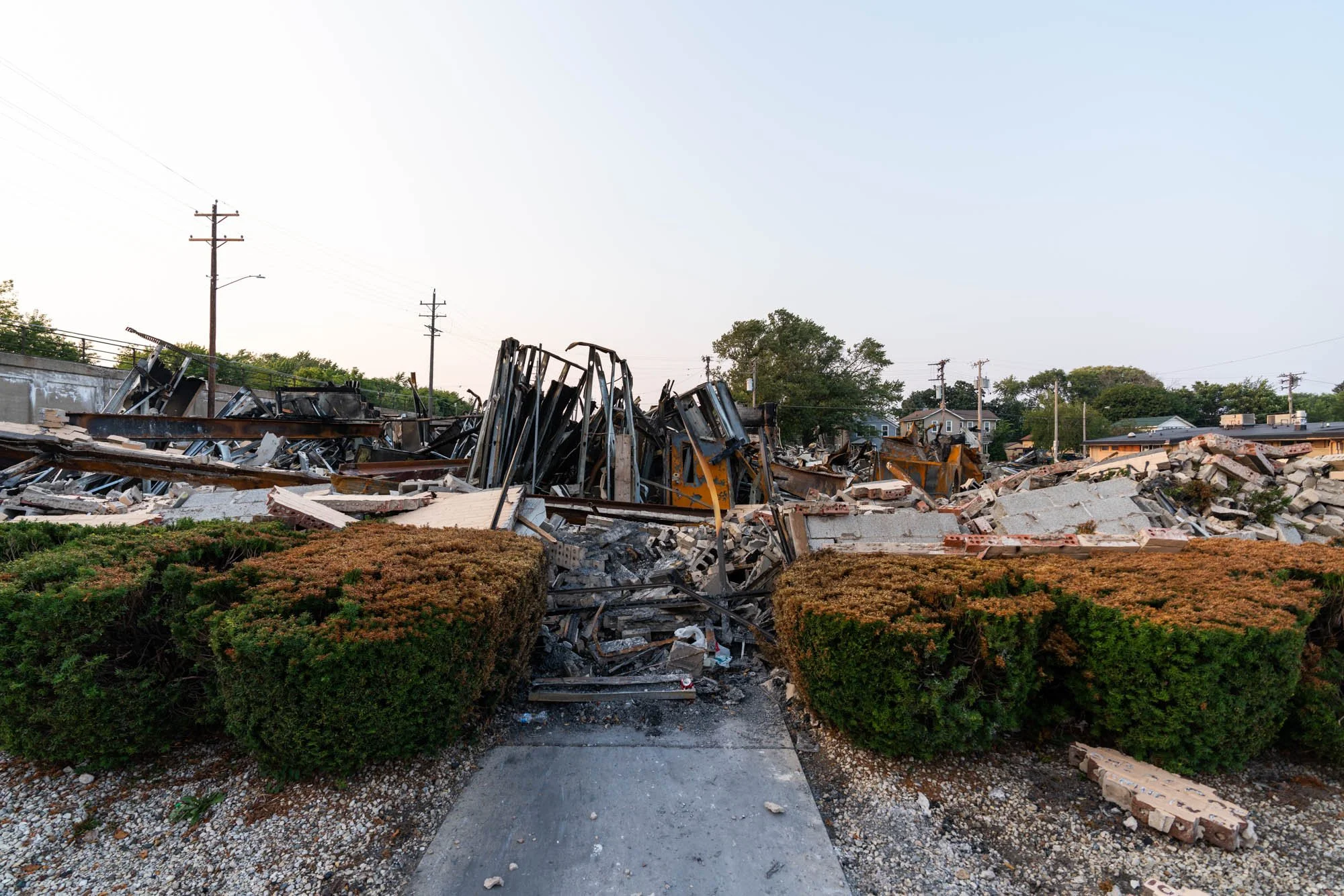 All that's left of the County Jail. 
