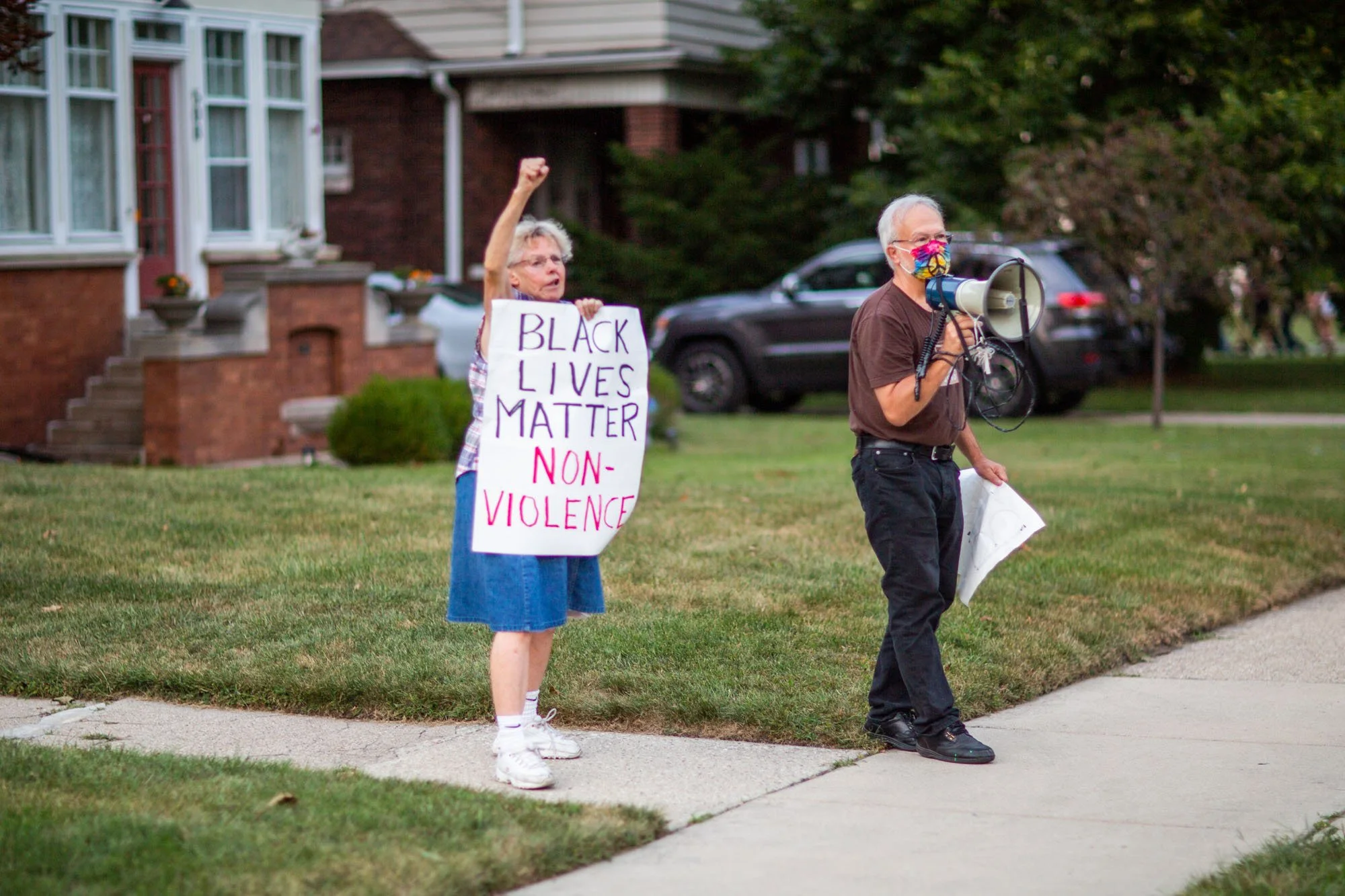 It was a time of pent up energy. Aa cop killing that united the community during a pandemic. There were plenty of peaceful protests and a peaceful parade in Kenosha. 